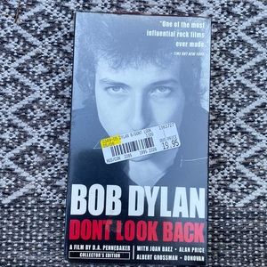 Bob Dylan VHS Tape “Don’t Look Back” NRFB